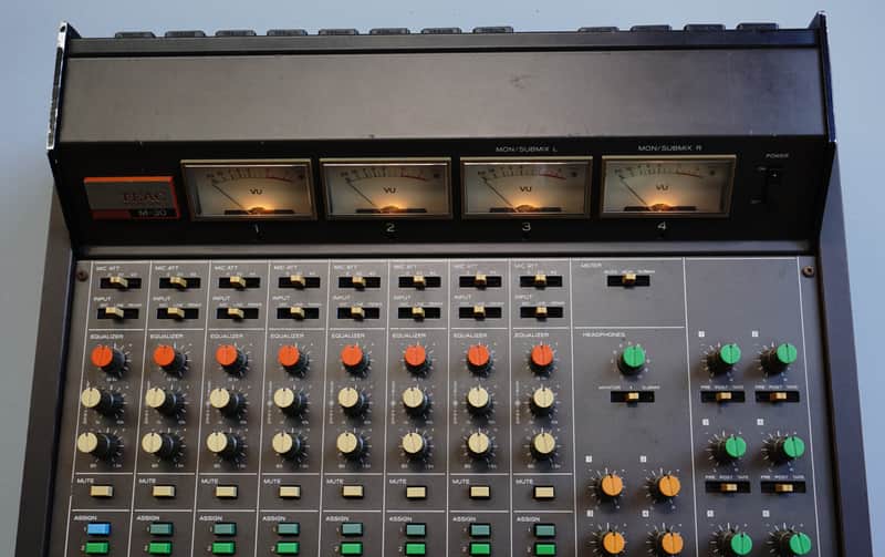 Teac Tascam Series M-30 8 Channel Vintage Analogue Mixer - 100V