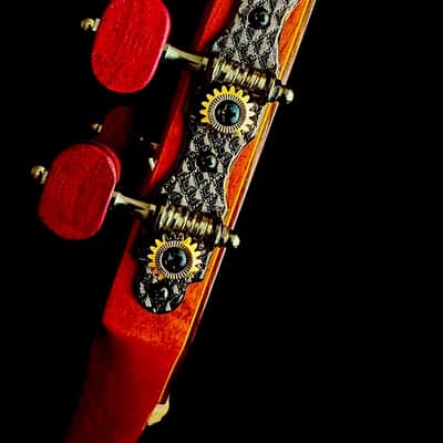 Nahum Herrera Lattice Concert Guitar 2024-Cedar/Ancient Dark Cocobolo image 9