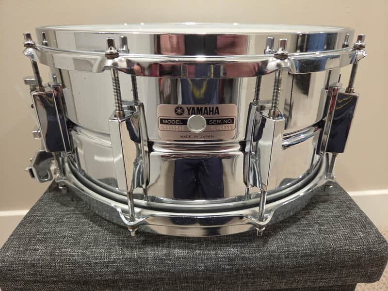 Yamaha 14x6.5 Aluminum Snare SD965AE mid 80s