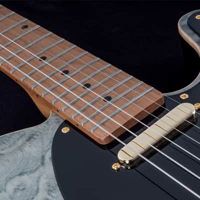 Michael Kelly MK50MBWMSN Mod Shop 50 Duncan Quilt Maple Top Swamp Ash Body Roasted Maple Neck 6-String Electric Guitar image 4