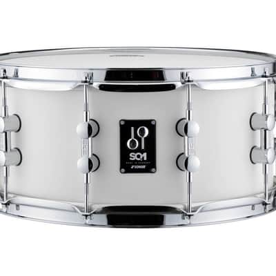 Sonor SQ1 14" x 6.5" Snare Drum - Satin Pure White image 1