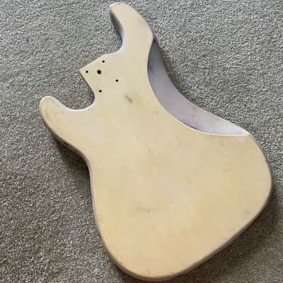 Alder Wood 4 String Bass Precision Body image 4