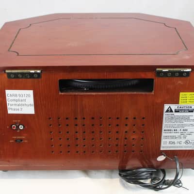 6652 - Wood Anders Nicholson F-900 - Record Player, Cd, Casette, Radio Combo image 4