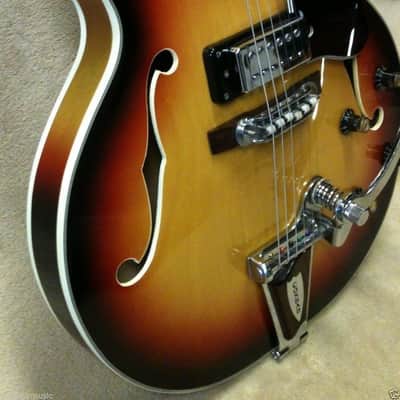 Vintage Conrad / Matsumoku Berney Kassel Semi-Hollow Body Electric Guitar image 3