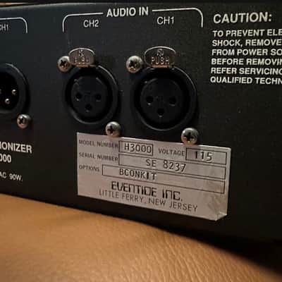 Eventide H3000-D/SE Ultra-Harmonizer 1980s - Black image 2