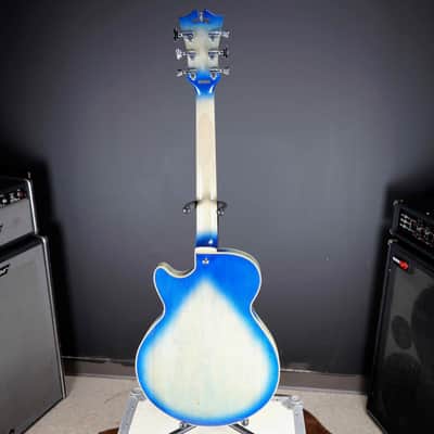 D'Angelico Premier SS Boardwalk Blue Burst image 9