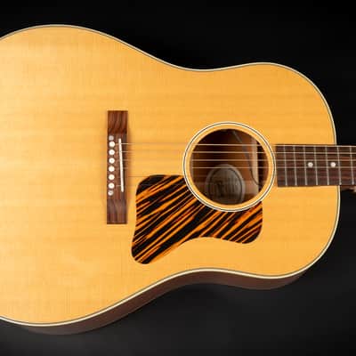 2017 Gibson J-35 Banner Reissue - Antique Natural | USA All Solid Slope Shoulder Dreadnought J-45 Style Acoustic Guitar L.R. Baggs Pickup | CoA OHSC image 4