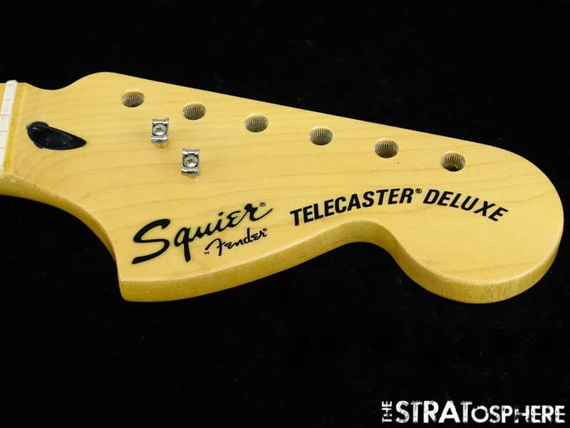 2018 Fender Squier Vintage Modified Deluxe Telecaster Tele NECK , Tinted Maple image 1
