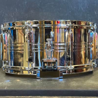 VINTAGE 1980's Yamaha 6.5x14 SD75MA Snare Drum image 2