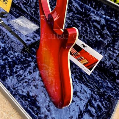♚MINT♚ULTRA RARE♚2012 Rickenbacker 4003 Stereo Bass♚ LUSH FIREGLO ♚ LEFT HANDED ♚GEM image 11