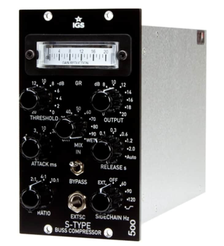 IGS Audio S-Type 500 VU - Stereo VCA compressor image 1