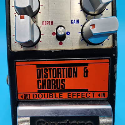 Rare 80s Guyatone PS-017 Distortion & Chorus Double Guitar Effect Pedal MIJ Bass image 3