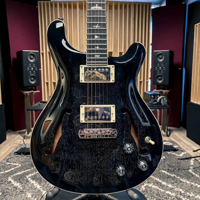 PRS SE Hollowbody Standard-Piezo-Dog Hair Smokeburst image 1