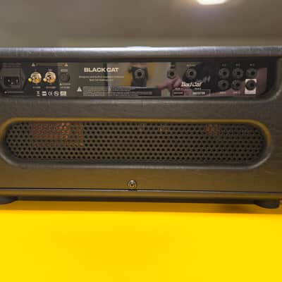 Bad Cat Black Cat 20W Head + Matching 1x12 Cabinet with Footswitch and Cover — Excellent Condition image 4