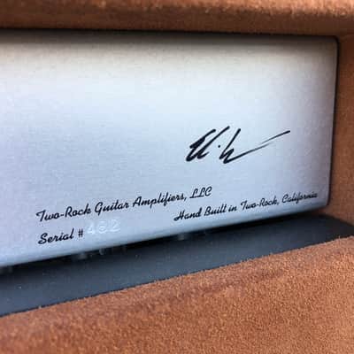Two Rock Classic Reverb Signature Head and 2x12 Vertical cabinet 2020s - Brown Suede image 15