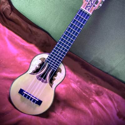 QUISPE TORREZ Professional Concert Charangon “Andean Moon” (custom build electric) image 3