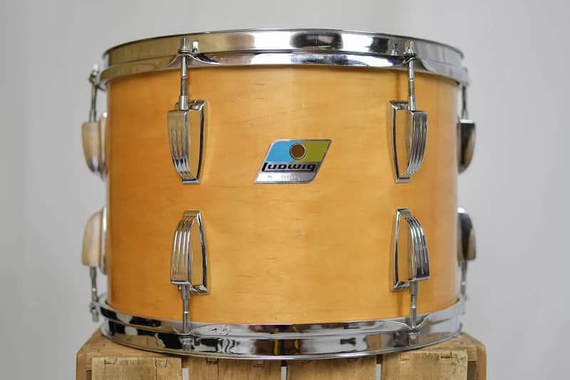 Ludwig No. 990 Deluxe Classic Outfit 9x13 / 16x16 / 14x22" Drum Set (3-Ply) 1969 - 1976 image 2