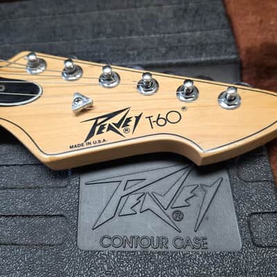 1983 Peavey T-60 Made in USA T60 Natural Ash with Original Hard Case! Coil Split Phase Switching Humbuckers - Epic American Vintage 80s 1980's electric guitar image 1