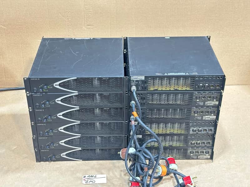 CAMCO VORTEX 6 2-Channel Professional Power Amplifier #A006-A (ONE) THS image 1