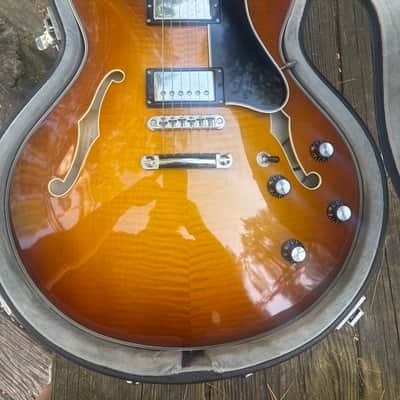 Eastman T486-GB Thinline Archtop Stop-Bar 2023 - Present - Goldburst image 5