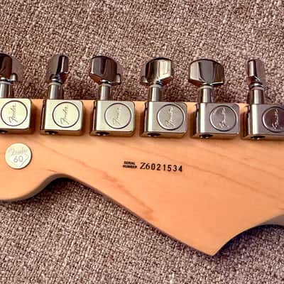 Fender American Stratocaster 60th Anniversary Diamond Edition 2006 Sunburst TIME CAPSULE UNPLAYED! USA Limited Edition Strat Guitar image 8