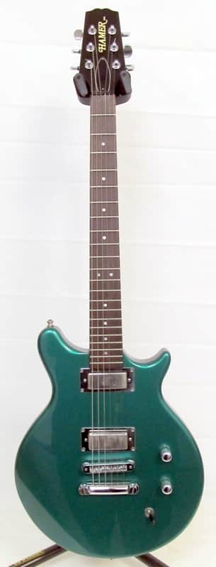 Used Hamer Eclipse Candy Green Made in USA c. 1998 W/ Gig Bag VGC image 1