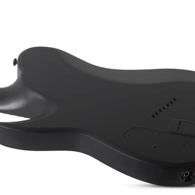 Schecter PT-7 MS Black Ops Satin Black Open Pore image 7