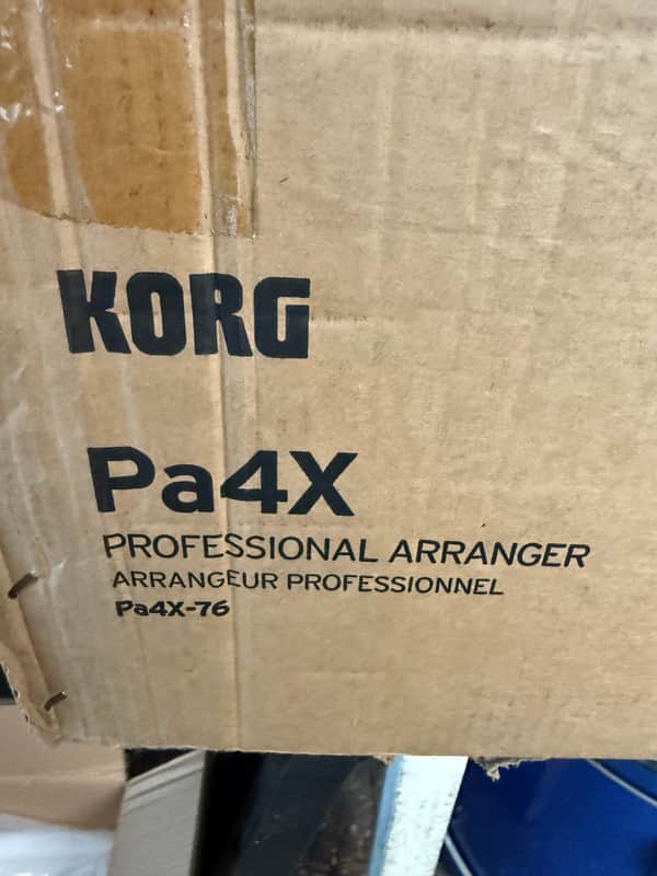 Korg Pa4X 2020 - Black image 1