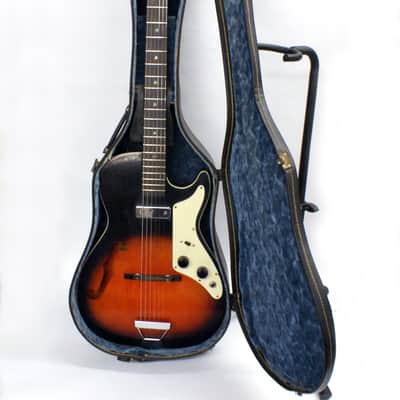 Vintage 1965 Harmony Made H-45 Holiday Stratotone Rare Model with