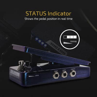 Hotone Wah Active Volume Passive Expression Guitar Effects Pedal Switchable Soul Press II 4 in 1 (U.S. domestic inventory) image 5