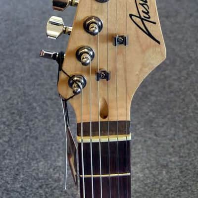 Austin Telecaster Style Electric Guitar Black image 2