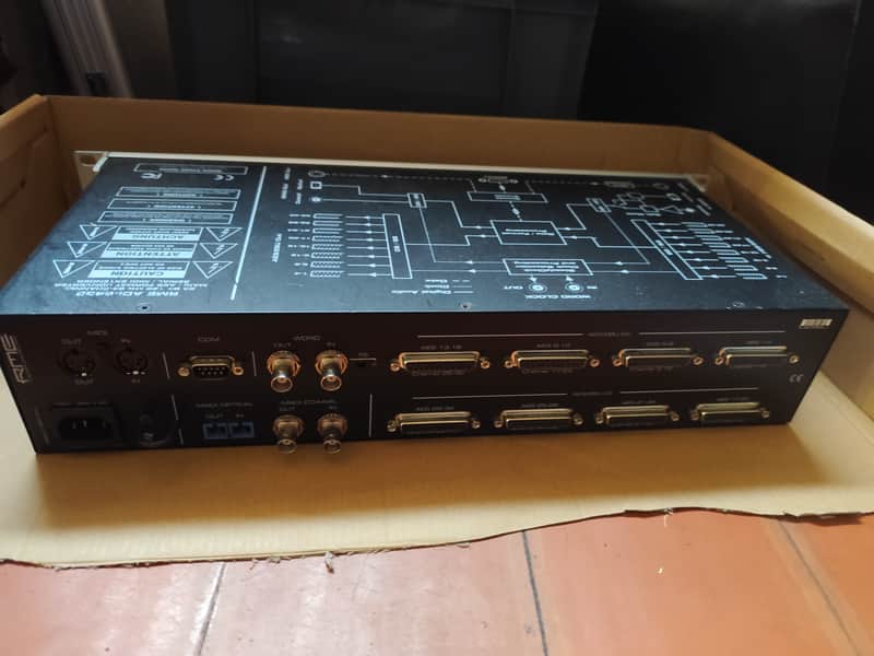 RME ADI-6432R BNC Bidirectional 64-Channel MADI/AES Format Converter 2010s - Blue image 1