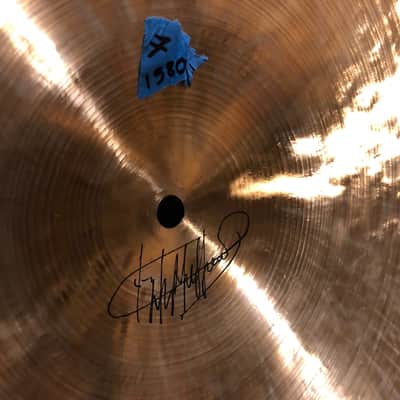 Elvin Jones' Original 1970s Zildjian Turkish K 18" Cymbal. NOS! Original K. Zildjian Bag! image 5
