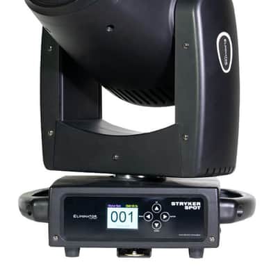 2 Eliminator Lighting ADJ Stryker Spot 7 Colors 150W LED Moving Head Spot Lights image 3