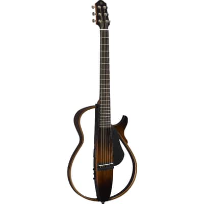 Yamaha SLG200S TBS Steel String Silent Guitar Tobacco Sunburst image 2