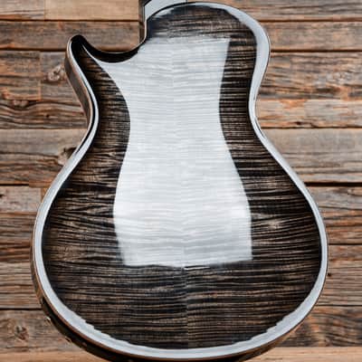 PRS 25th Anniversary SC Hollowbody II CB 10 Top Charcoal Burst 2010 image 9