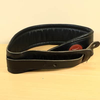 Levy's MSS1 Veg Tan Leather Guitar Strap 3" Bass image 1