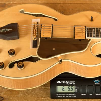 Ibanez LGB30 George Benson Hollow Body - Ebony - Natural image 8