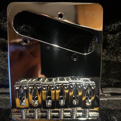 Fender 005-3354-000 Standard Series Telecaster Bridge Assembly 2010s - Chrome image 2