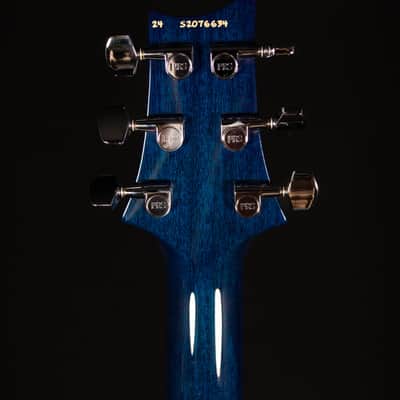 PRS S2 Custom 24, Faded Gray Black Blue Burst image 10