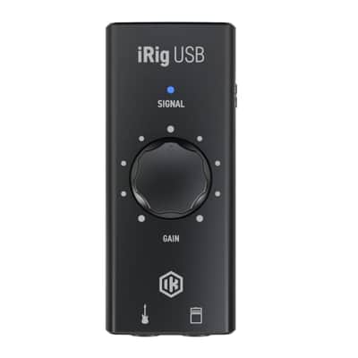 IK Multimedia iRig USB Guitar Interface for iPhone, iPad, Android, Mac, and PC image 1