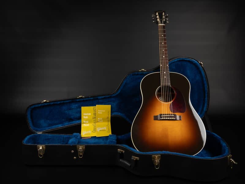 2009 Gibson J-45 Standard - Vintage Sunburst | USA Slope Shoulder Dreadnought Acoustic Guitar L.R. Baggs Pickup | OHSC