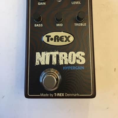 T-Rex Engineering Nitros Hyper Gain Metal Distortion Guitar Effect Pedal image 1
