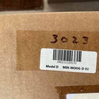 Moog Minimoog Model D Reissue 44-Key Monophonic Synthesizer (2016) 2016 - 2017 - Black / Wood image 2