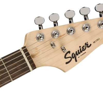 Fender Squier 3/4-Size Kids Mini Strat Electric Guitar - Surf Green w/ Amplifier image 5