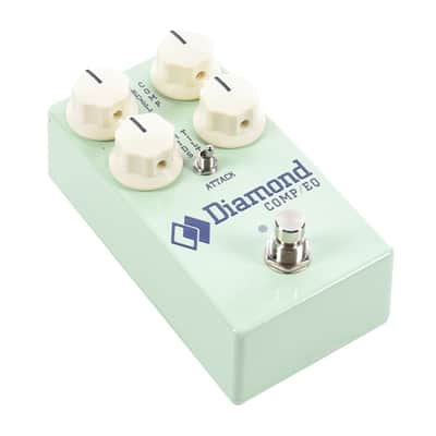 Diamond Pedals Comp/EQ Pedal Surf Green image 2