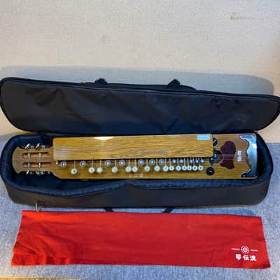 Taisho Goto - Nagoya harp.  Keyed lap steel like Japanese instrument with soft image 2