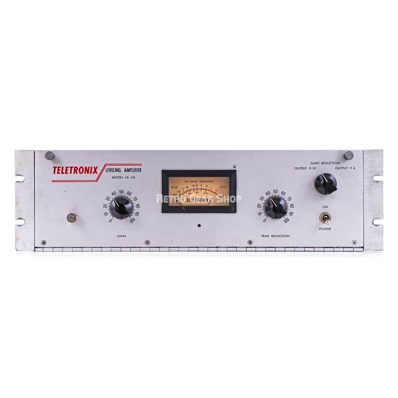 Teletronix LA-2A Leveling Amplifier Vintage Rare LA2A Serviced Tube Compressor image 1