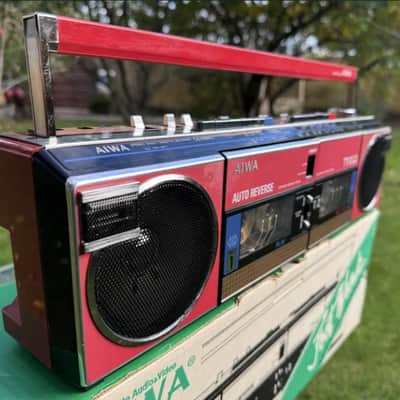 AIWA CS-W66U Rare Vintage Cassette Deck Boombox Retro Japan Serviced Warranty image 18