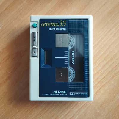Toshiba Walkman radio cassette player Walky KT AS1 good Working video test image 3
